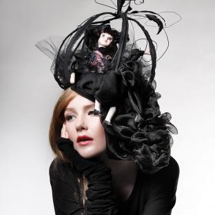 Caged in, 2010. Model: Sarah Pauley @ Viviens Model Management. Photo copyright of WA Museum Photos by Penny Lane.
