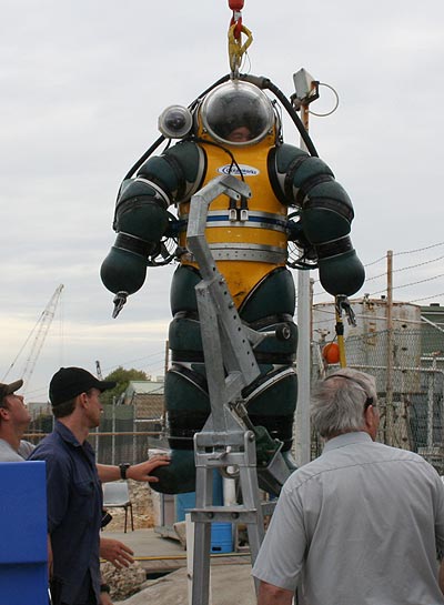 Immerse | Iron Man: The development of the one atmosphere suit | Diving |  Western Australian Museum