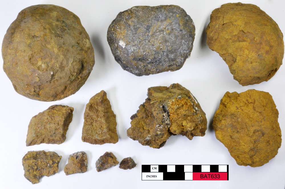 BAT633 Armament artefact recovered from Batavia