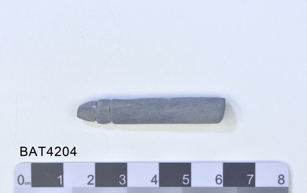 BAT4204 Slate artefact recovered from Batavia