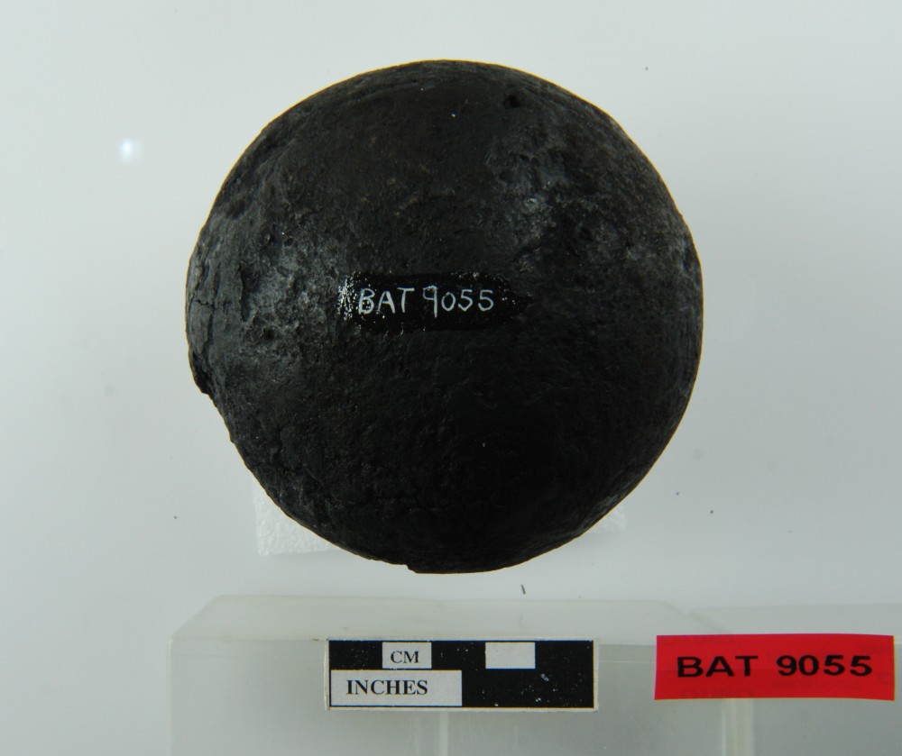 BAT9055 Armament artefact recovered from Batavia