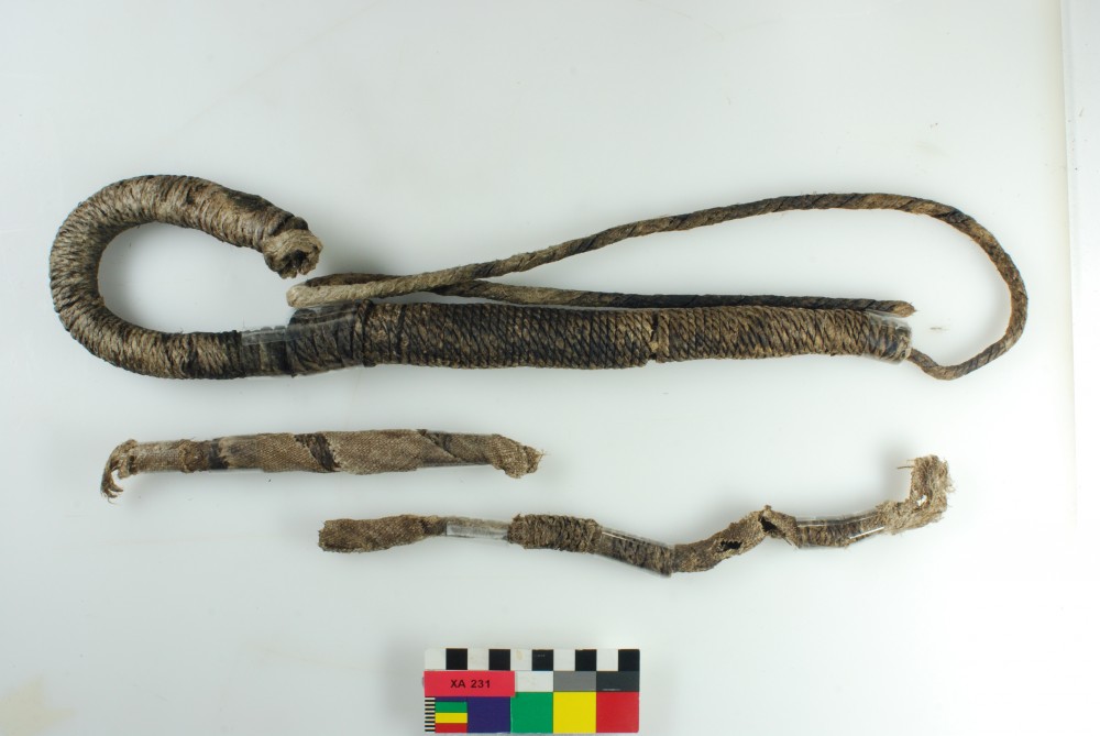 XA231 Rope/leather/etc. artefact recovered from Xantho