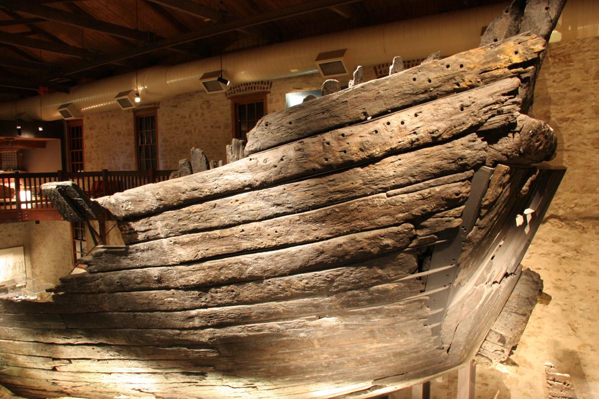 The restored Batavia wreck at the WA Museum - Shipwreck Galleries