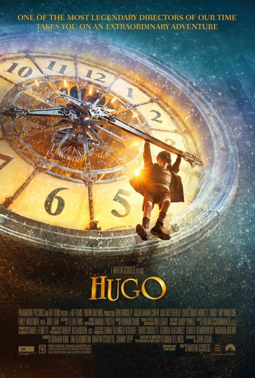 Movie poster for Hugo