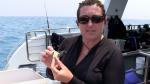 Zoe Richards talking about the corals onboard the Kimberley Quest  