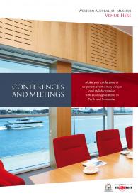 Conferences and Meetings brochure