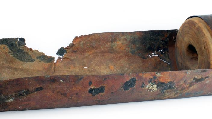 Powder scoop from the Batavia - © Western Australian Museum Powder scoop from the Batavia
