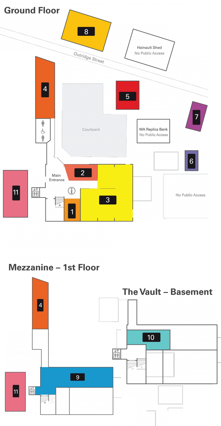 Site Map for the Western Australian Museum - Kalgoorlie-Boulder