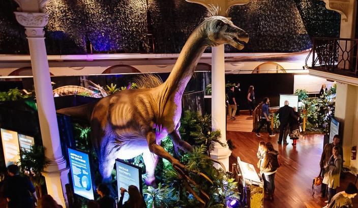 Caption: Cretaceous Pop Up Bar 2014 in Dinosaur Discovery.