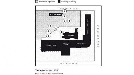 Proposed layout of the Museum site in the post-2012