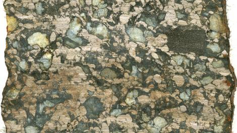 Bencubbin meteorite - Photo from WA Museum Image copyright of WA Museum