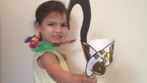 Child dressed as a pirate Child dressed as a pirate