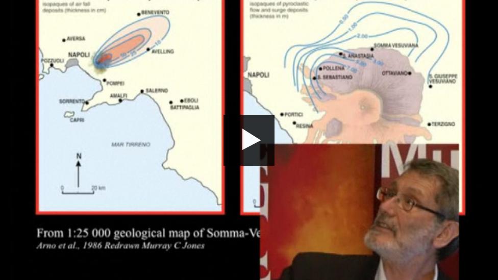 ‘Civilisation exists by geological consent, subject to change without notice’: the story of Pompeii - "Speaker Dr Franco Pirajno presents his talk."