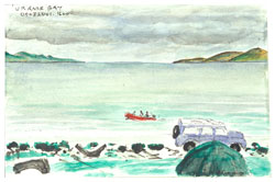 Uranie Bay, 2001