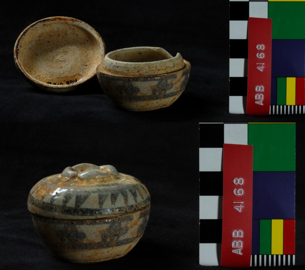 CERAMICS artefact recovered from Abbott Collection