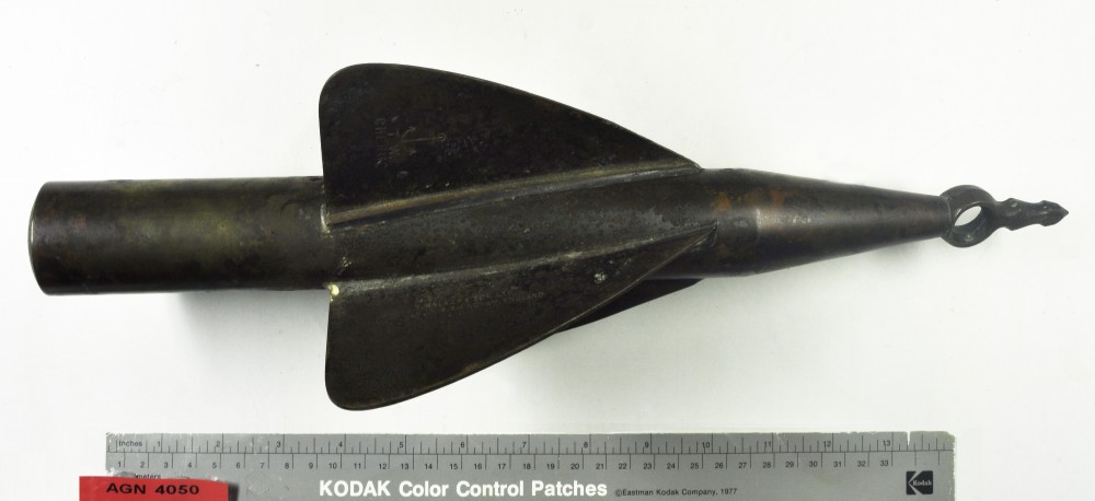 AGN4050 Copper/brass artefact recovered from Agnes