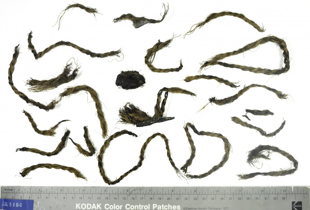 AR1164 Rope/leather/etc. artefact recovered from Arpenteur