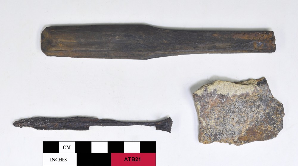 TIMBER artefact recovered from Alex T. Brown