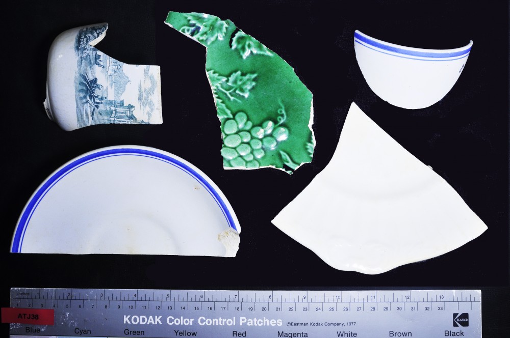 CERAMICS artefact recovered from Albany Town Jetty site