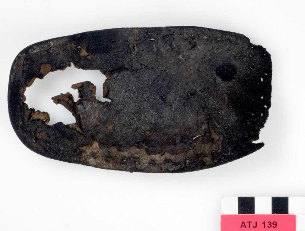 ATJ139 Rope/leather/etc. artefact recovered from Albany Town Jetty site