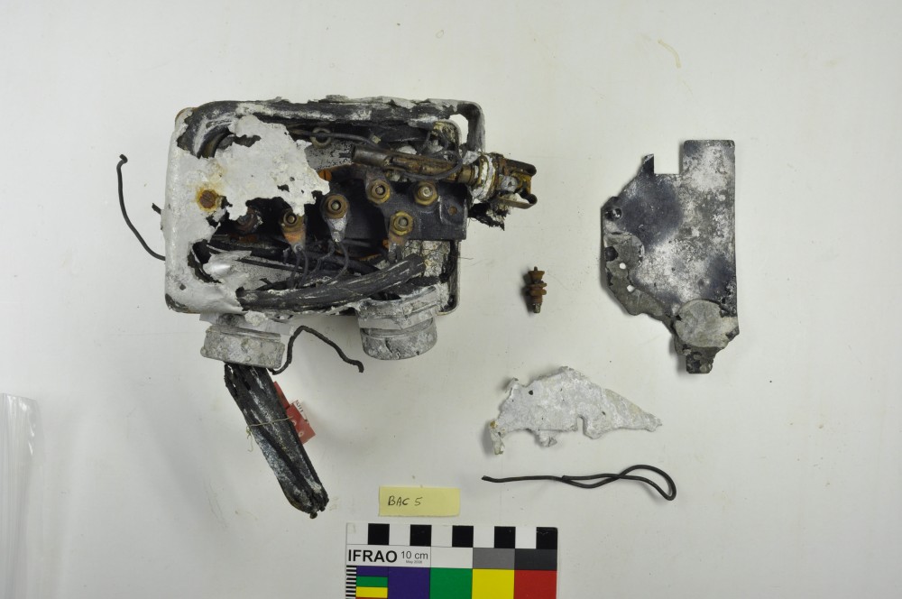 MISCELLANEOUS artefact recovered from Broome Aircraft Wrecks