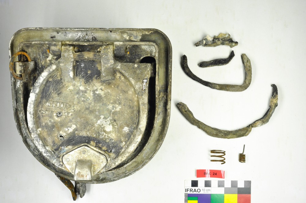 BAC24 NON-FERROUS artefact recovered from Broome Aircraft Wrecks