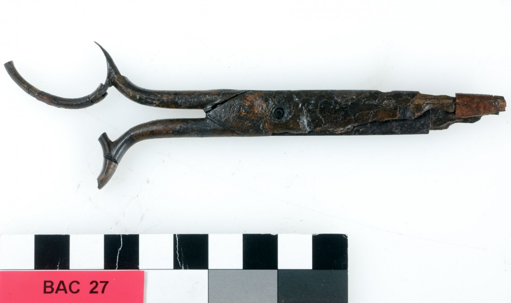 BAC27 NON-FERROUS artefact recovered from Broome Aircraft Wrecks