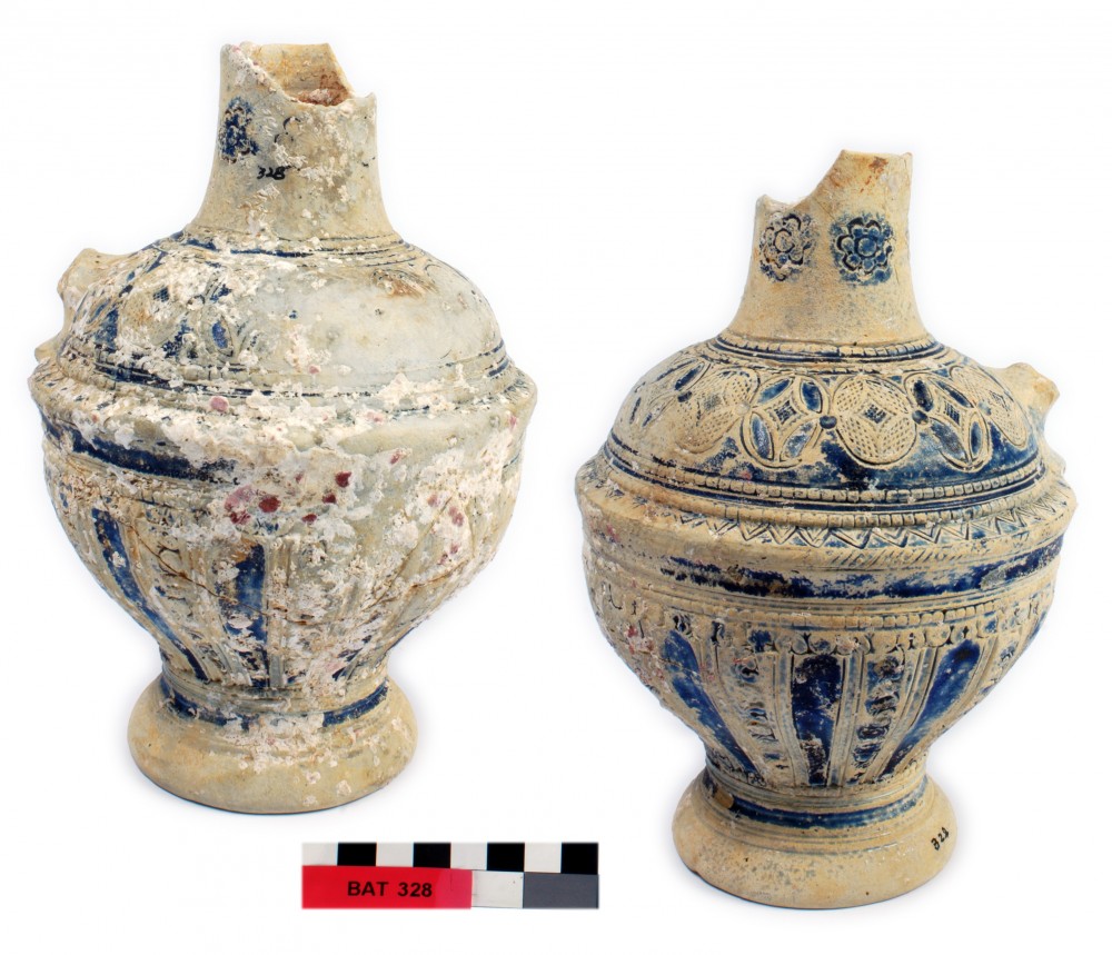 Stoneware artefact recovered from Batavia
