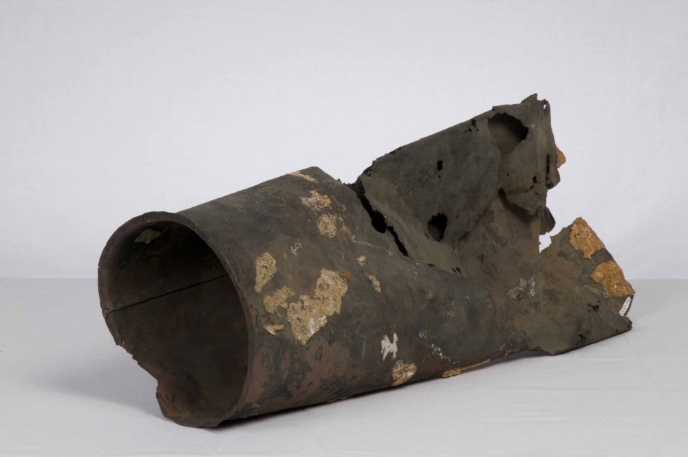 Copper/brass artefact recovered from Batavia