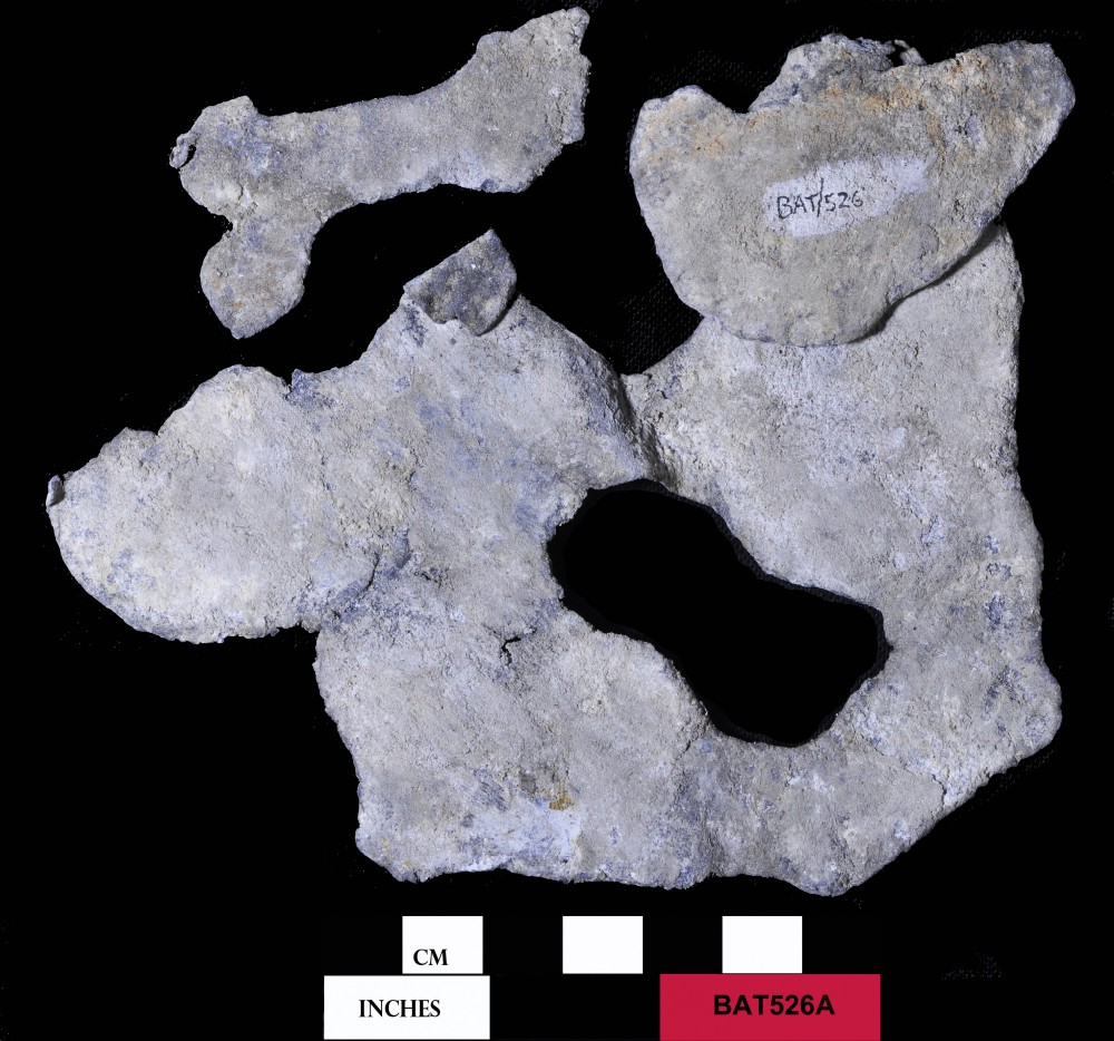 Lead artefact recovered from Batavia