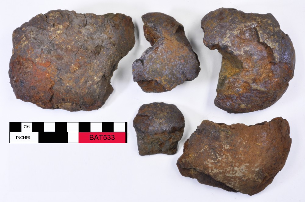 BAT533 Armament artefact recovered from Batavia