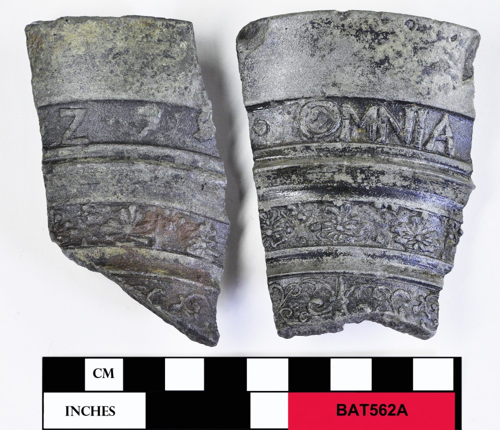 Bronze artefact recovered from Batavia