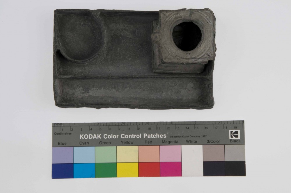 Pewter artefact recovered from Batavia