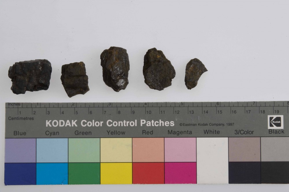 Coal artefact recovered from Batavia