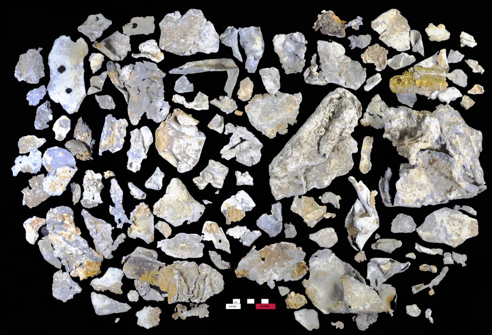 BAT652 Lead artefact recovered from Batavia