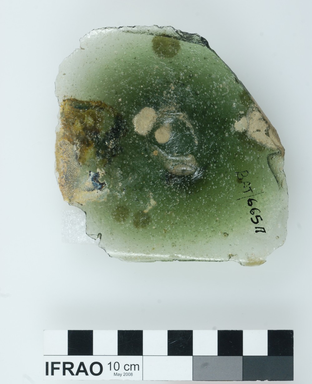 Glass artefact recovered from Batavia