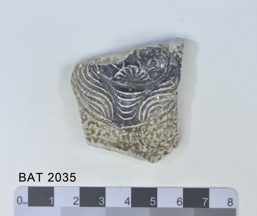 BAT2035 Stoneware artefact recovered from Batavia