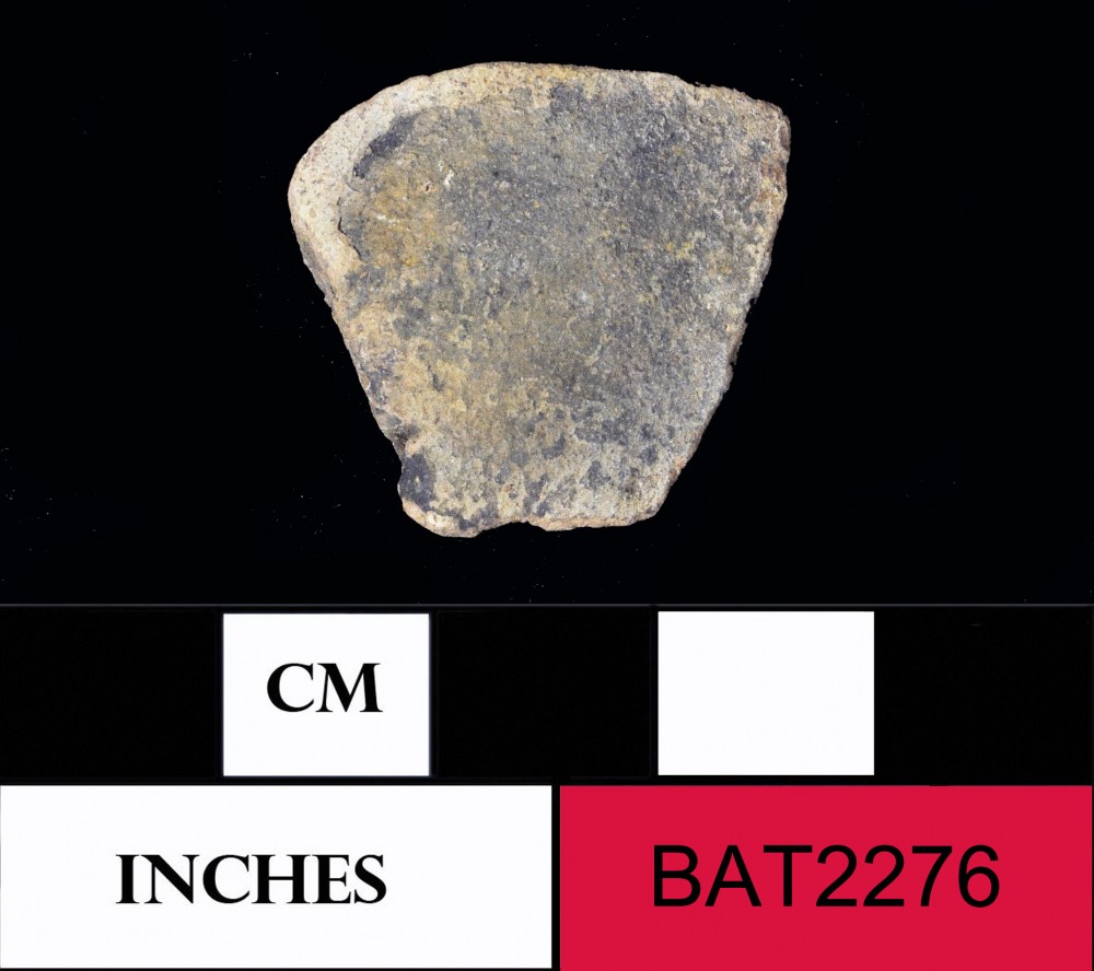 BAT2276 Stoneware artefact recovered from Batavia
