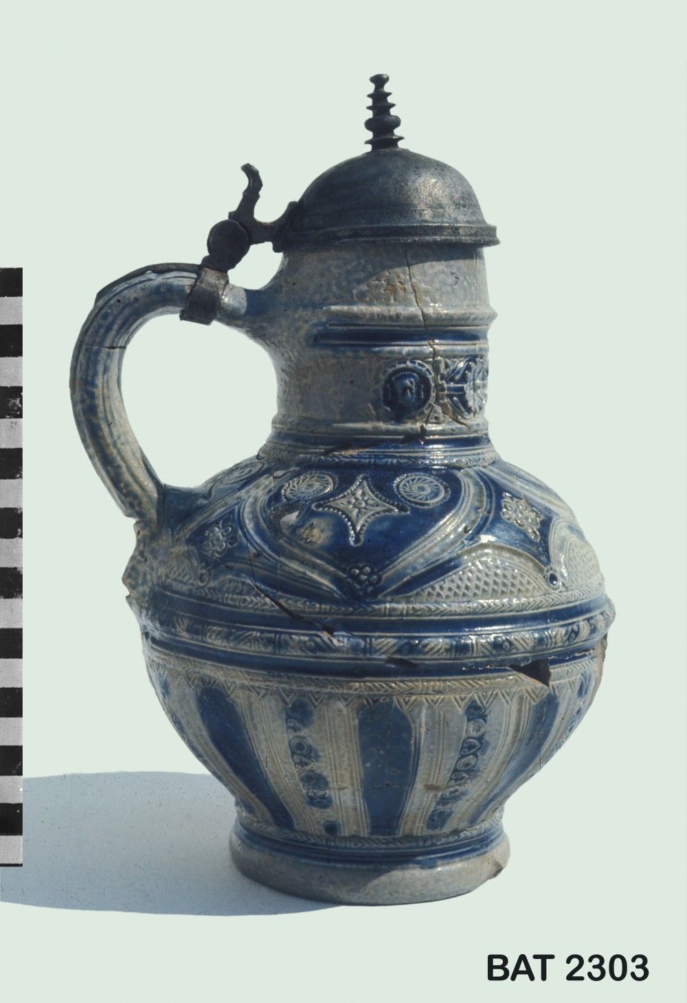Stoneware artefact recovered from Batavia
