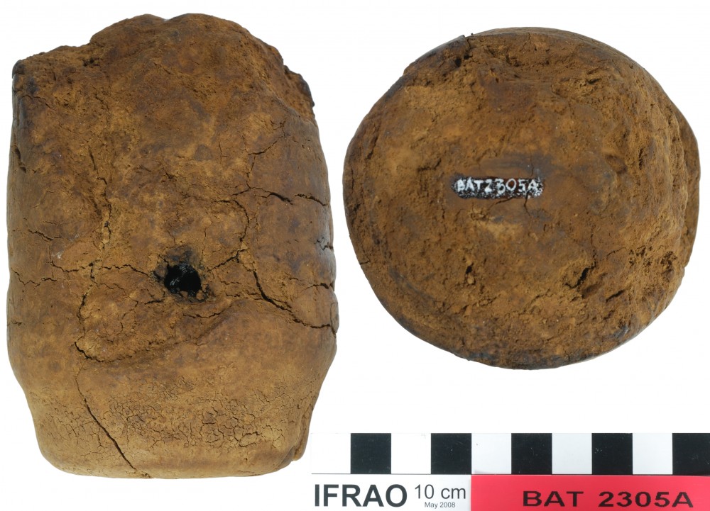 Majolica artefact recovered from Batavia