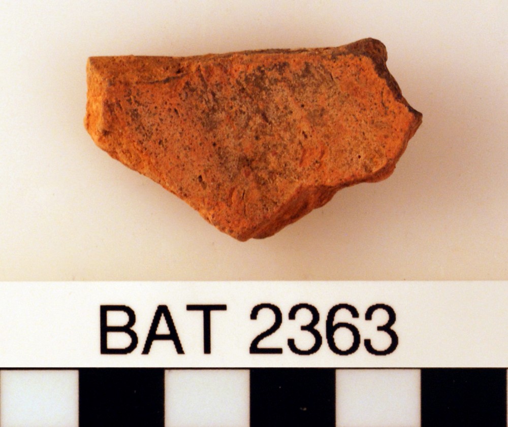 Earthenware artefact recovered from Batavia