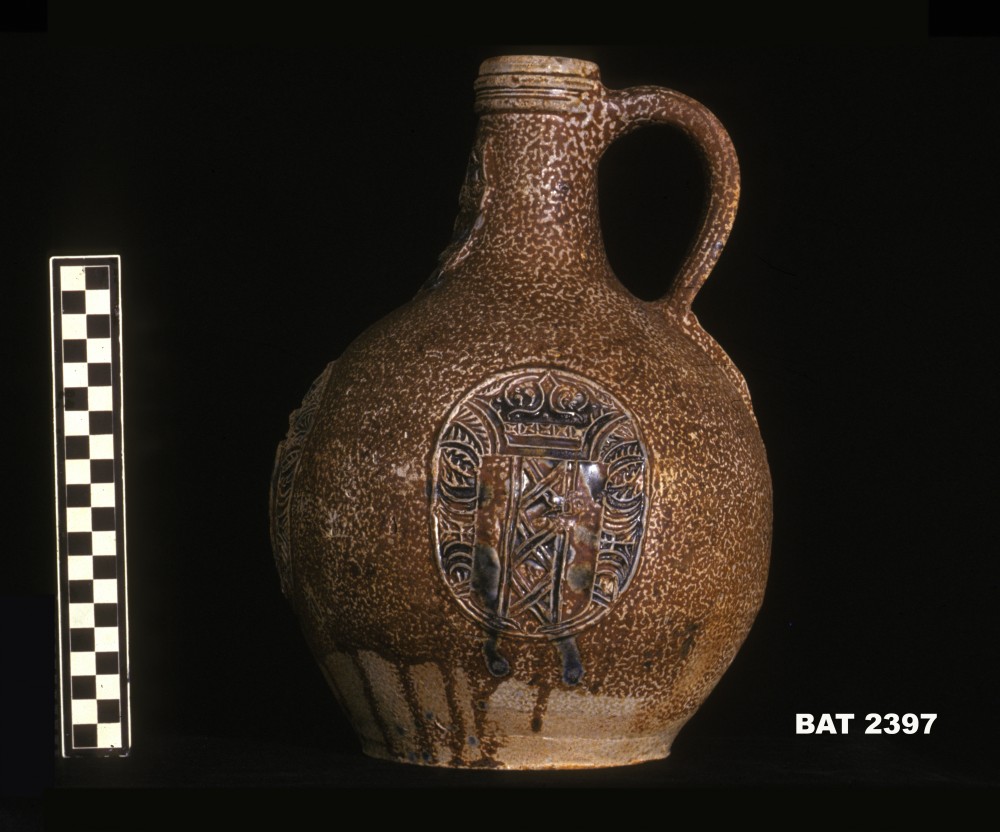 Stoneware artefact recovered from Batavia