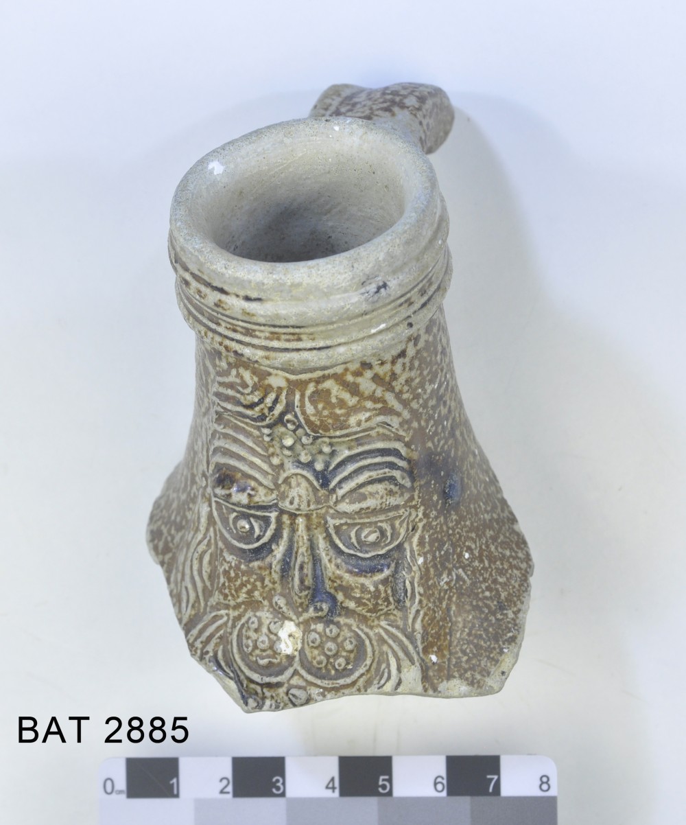 Stoneware artefact recovered from Batavia