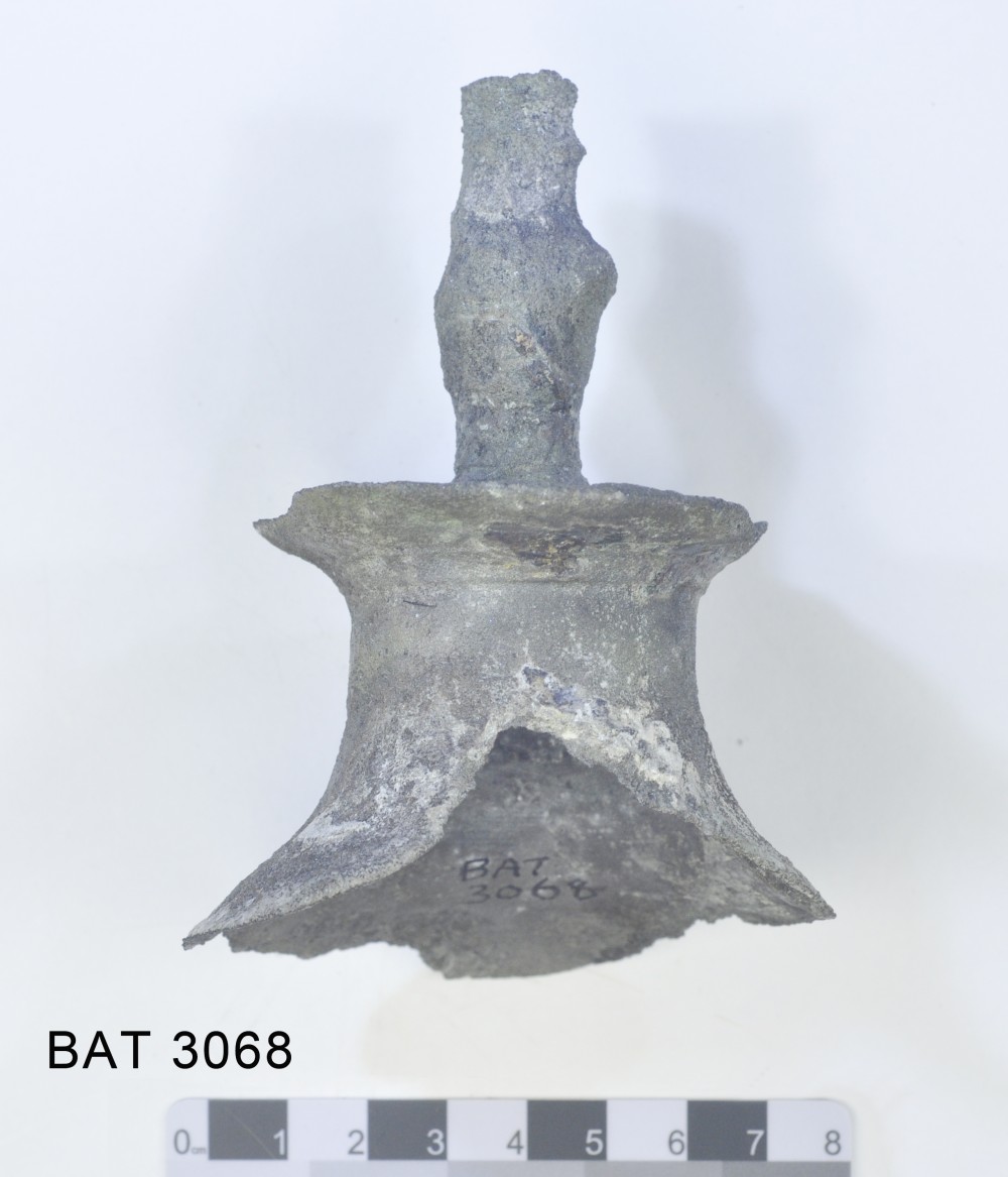 BAT3068 Copper/brass artefact recovered from Batavia