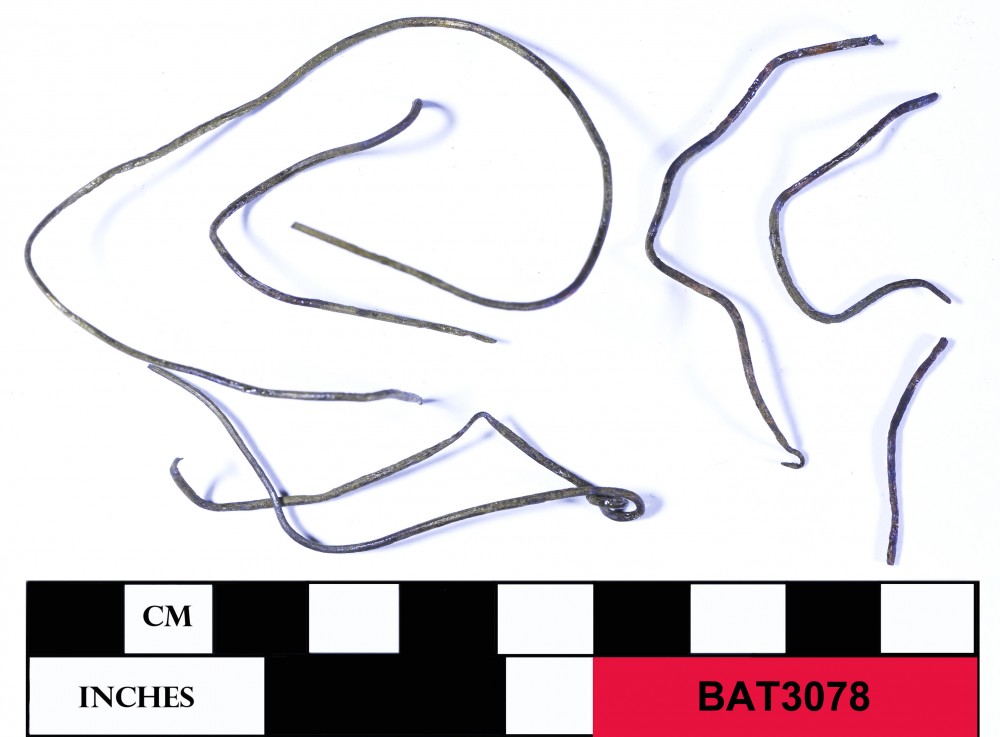 Copper/brass artefact recovered from Batavia