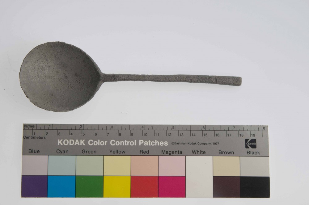 Pewter artefact recovered from Batavia