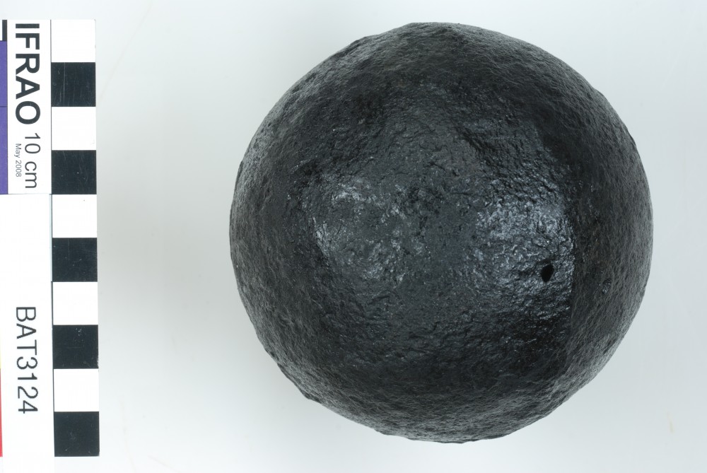 BAT3124 Armament artefact recovered from Batavia