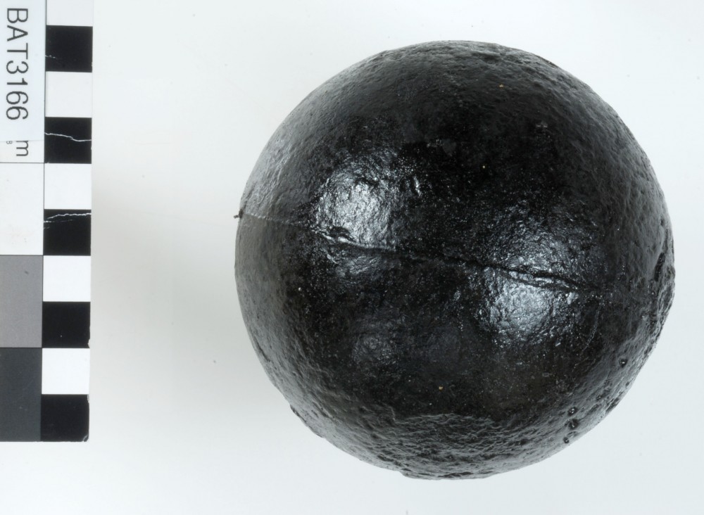 BAT3166 Armament artefact recovered from Batavia
