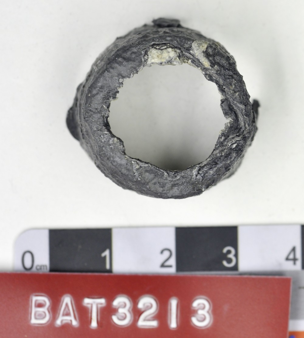 BAT3213 Lead artefact recovered from Batavia