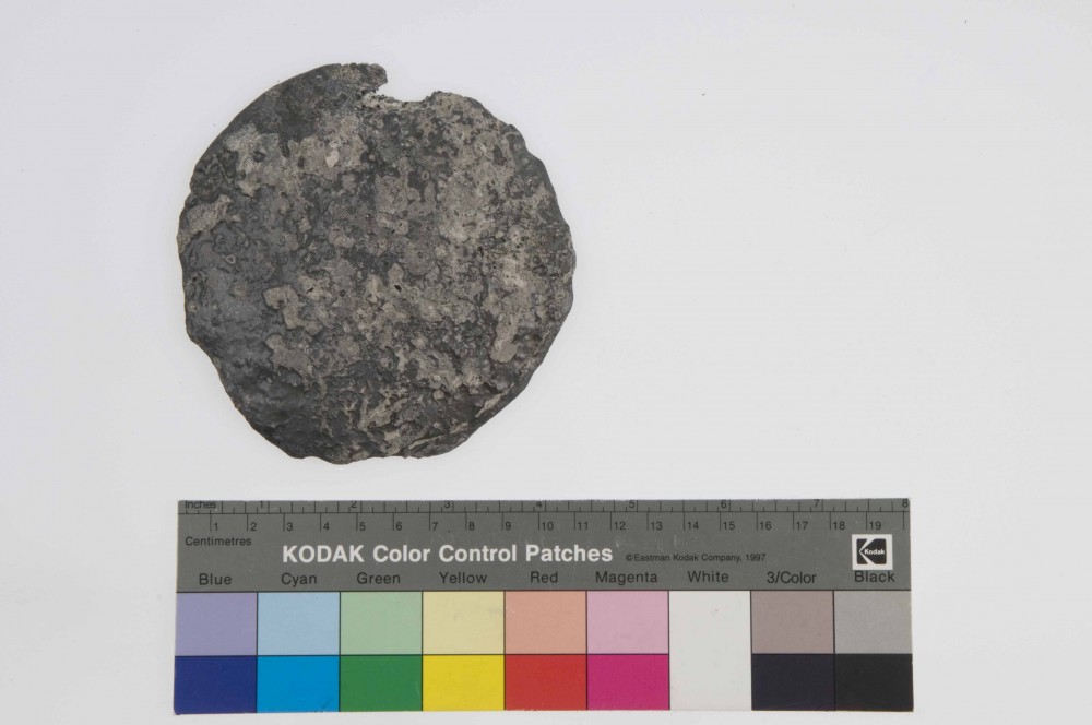 Lead artefact recovered from Batavia